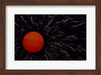 Abstract Image of the Sun Fine Art Print
