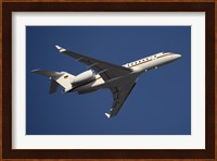 A Bombardier Global 5000 VIP Jet of the German Air Force Fine Art Print