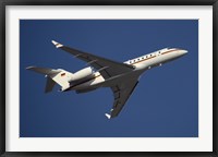A Bombardier Global 5000 VIP Jet of the German Air Force Fine Art Print
