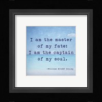 Invictus Quote Fine Art Print