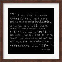 Trust Quote Fine Art Print