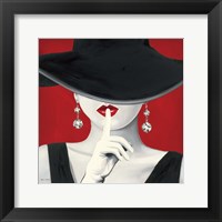 Haute Chapeau Rouge I Fine Art Print
