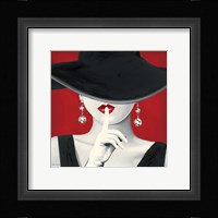 Haute Chapeau Rouge I Fine Art Print