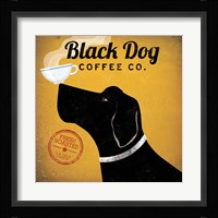 Black Dog Coffee Co. Fine Art Print