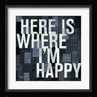 Here is Where Fine Art Print