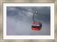 British Columbia, Whistler, Skiing Gondola Fine Art Print