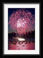 Fireworks, English Bay, Vancouver, British Columbia Fine Art Print
