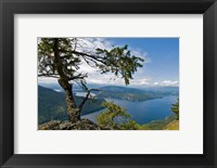 Strait of Georgia, Salt Spring Isl, British Columbia Fine Art Print