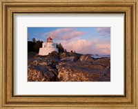Amphitrite Lighthouse, Vancouver Is, British Columbia Fine Art Print