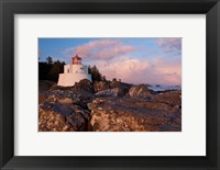 Amphitrite Lighthouse, Vancouver Is, British Columbia Fine Art Print