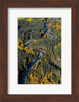 Todagin Creek, River, South Slope, British Columbia Fine Art Print