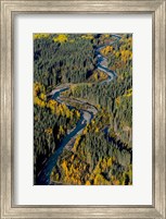 Todagin Creek, River, South Slope, British Columbia Fine Art Print