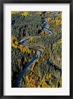 Todagin Creek, River, South Slope, British Columbia Fine Art Print