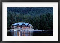 King Pacifci Lodge, British Columbia, Canda Fine Art Print