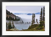 British Columbia, Whistler Mountain, Clouds Fine Art Print