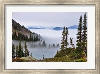 British Columbia, Whistler Mountain, Clouds Fine Art Print