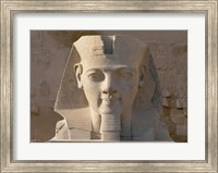 Ramesses II, New Kingdom, Temple of Luxor, Egypt Fine Art Print