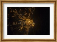 Nighttime image of Valencia on the Mediterranean Coast of Spain Fine Art Print