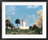 The Apollo 16 Space Vehicle is Launched from Kennedy Space Center Fine Art Print