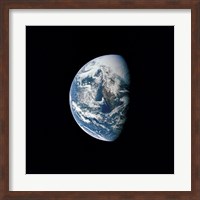 View of Earth taken from the Apollo 13 Spacecraft Fine Art Print
