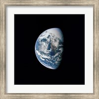 View of Earth taken from the Apollo 13 Spacecraft Fine Art Print