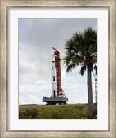 Apollo 4 and its Mobile Launch Tower Fine Art Print