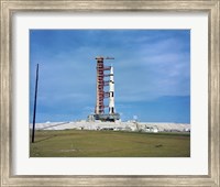 The Apollo Saturn 501 Launch Vehicle Mated to the Apollo Spacecraft Fine Art Print