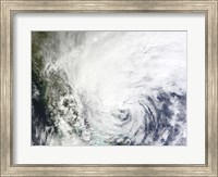 Hurricane Sandy Over the Bahamas Fine Art Print