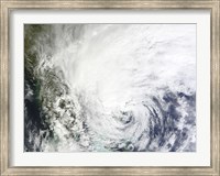 Hurricane Sandy Over the Bahamas Fine Art Print