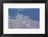 View from Space of San Diego, California Fine Art Print