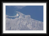 View from Space of San Diego, California Fine Art Print