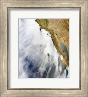 A Glory is Seen above a Layer of Stratocumulus Clouds over the Pacific Ocean Fine Art Print