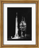 Mercury-Redstone 3 Missile on Launch Pad, Cape Canaveral, Florida Fine Art Print