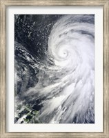 Typhoon Bolaven northeast of the Philippines Fine Art Print