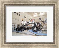 Curiosity Rover in the Testing Facility Fine Art Print