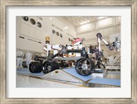 Curiosity Rover in the Testing Facility Fine Art Print