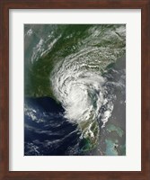 Tropical Storm Beryl Soaking parts of Northern Florida and Southern Georgia Fine Art Print