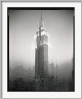 Empire State Building Motion Landscape #2 Fine Art Print