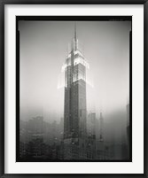 Empire State Building Motion Landscape #2 Fine Art Print