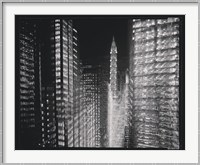 Chrysler Building Motion Landscape #4 Fine Art Print