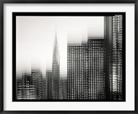 Chrysler Building Motion Landscape #1 Fine Art Print