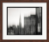 Chrysler Building Motion Landscape #1 Fine Art Print