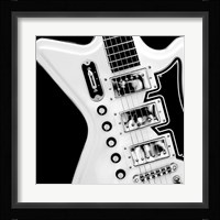 Classic Guitar Detail II Framed Print
