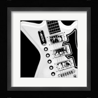 Classic Guitar Detail II Framed Print