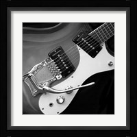 Classic Guitar Detail V Framed Print