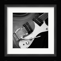 Classic Guitar Detail V Framed Print