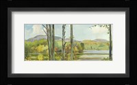 Lake Study (left) Framed Print