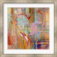 Abstract Heart Fine Art Print