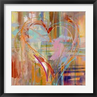 Abstract Heart Fine Art Print
