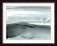 Silver Silence: Dappled Shore Fine Art Print